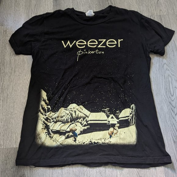 Delta Other - Vintage Weezer Pinkerton Tee Shirt Album Cover Music Emo Y2K Punk